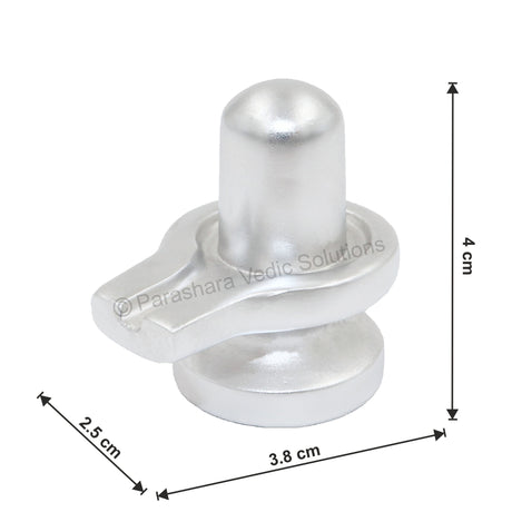 Arkam Parad Shivling /Parad Shivlinga /Mercury Shivling /Mercury Shivlinga (125 grams) - Retail Maharaj