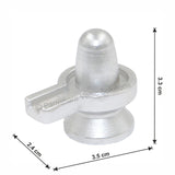 Arkam Parad Shivling /Parad Shivlinga /Mercury Shivling /Mercury Shivlinga (75 grams) - Retail Maharaj