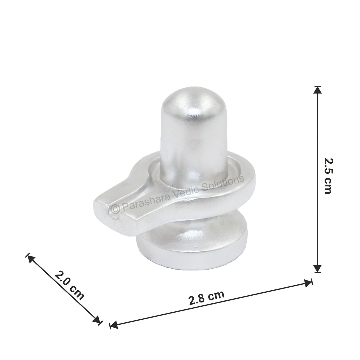 Arkam Parad Shivling /Parad Shivlinga /Mercury Shivling /Mercury Shivlinga (42 grams) - Retail Maharaj