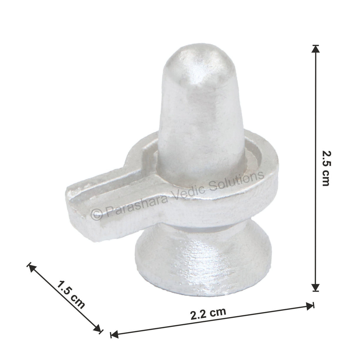 Arkam Parad Shivling /Parad Shivlinga /Mercury Shivling /Mercury Shivlinga (27 grams) - Retail Maharaj