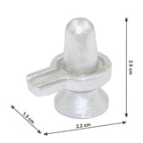 Arkam Parad Shivling /Parad Shivlinga /Mercury Shivling /Mercury Shivlinga (27 grams) - Retail Maharaj