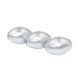 Arkam Parad Gutika/ Parad Ball/ Rasamni/ Parad Goli/ Mercury Gutika/ Mercury Ball/ Mercury Goli (10 Grams, Oval with Hole) Set of 3 - Retail Maharaj