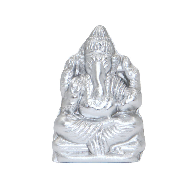 Arkam Parad Ganesh /Mercury Ganesha /Ganpati Statue /Ganesha Idol (48 grams) - Retail Maharaj