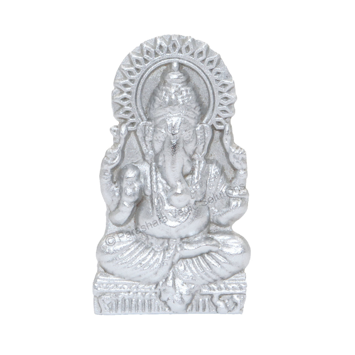 Arkam Parad Ganesh /Mercury Ganesha /Ganpati Statue /Ganesha Idol (64 grams) - Retail Maharaj