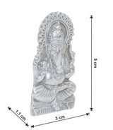 Arkam Parad Ganesh /Mercury Ganesha /Ganpati Statue /Ganesha Idol (64 grams) - Retail Maharaj