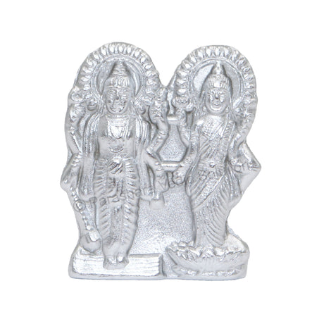 Arkam Parad Lakshmi Vishnu /Mercury Laxmi Vishnu /Laxmi Vishnu Statue /Parad Lakshmi Narayan (200 grams) - Retail Maharaj