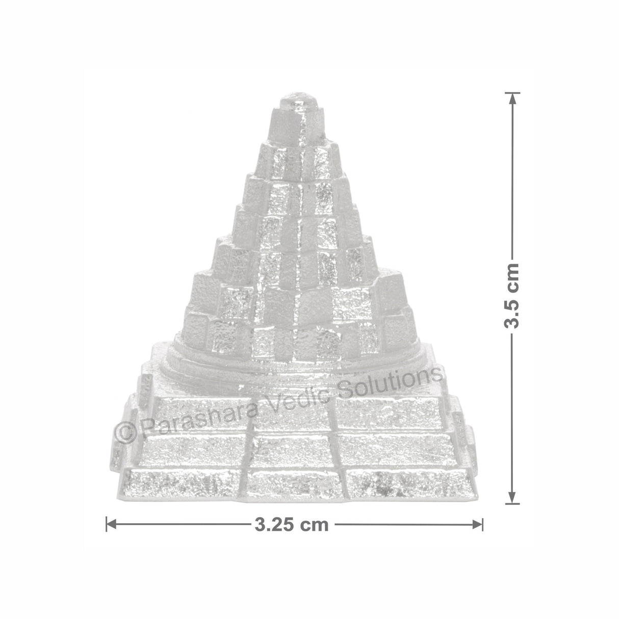 Arkam Parad Meru Shri Yantra /Parad Meru Shree Yantra /Mercury Meru Shri Yantra (95 grams) - Retail Maharaj
