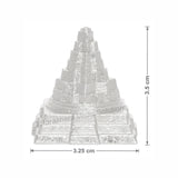 Arkam Parad Meru Shri Yantra /Parad Meru Shree Yantra /Mercury Meru Shri Yantra (95 grams) - Retail Maharaj