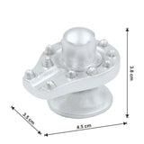 Arkam Parad Shivling /Parad Jyotirlinga /Parad 12 Shivling /Parad 12 Jyotirlinga /Mercury Shivling /Mercury Shivlinga (170 grams) - Retail Maharaj