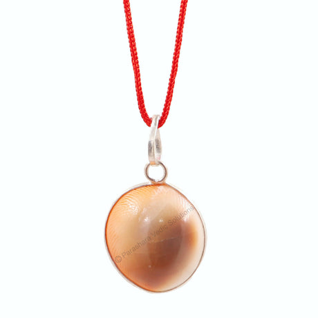 ARKAM Gomti Chakra Pendant/ Original Gomti Chakra Pendent/ Gomati Chakra/ Gomti Chakram (Size: 22-25 mm) - Retail Maharaj