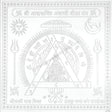 Arkam Adishakti Ambaji Beesa Yantra / Adhyashakti Ambaji Beesa Yantra Yantra - Silver Plated Copper - (4 x 4 inches, Silver) - Retail Maharaj