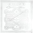 Arkam Kaalsarp Yantra / Kaal Sarp Yantra - Silver Plated Copper - (6 x 6 inches, Silver) - Retail Maharaj