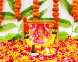 Arkam Premium Diwali Puja Samagri Kit for Lakshmi Pujan/ Mahalakshmi Puja Kit/ Laxmi Puja Samagri Kit/ Deepavali (45+ Items) with Detailed Puja Vidhi - Retail Maharaj