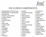 Arkam Premium Diwali Puja Samagri Kit for Lakshmi Pujan/ Mahalakshmi Puja Kit/ Laxmi Puja Samagri Kit/ Deepavali (45+ Items) with Detailed Puja Vidhi - Retail Maharaj