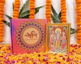 ARKAM Ram Puja Samagri Kit/Ram Navami Puja Kit/Lord Ram Pooja Kit/Ram Navmi Pooja Samagri (40+ Items) with Detailed Puja Vidhi in Hindi - Retail Maharaj