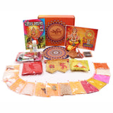 ARKAM Chauth Puja Samagri Kit/Chauth Mata Pooja Kit/Ganesh Chauth Puja Kit/Maasik Chauth Puja Kit with Nav Shringar Saman (35+ Items) and Katha and Puja Vidhi - Retail Maharaj