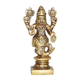 Arkam Brass Matsya Murti / Matasya Idol / Pital Vishnu Matsya Avatar Statue - Antique Brass For Home / Temple / Office (Height: 7.4 cm, Weight: 120 gms) - Retail Maharaj