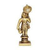 Arkam Brass Vaman Murti / Vaaman Idol / Pital Vishnu Vaman Avatar Statue - Antique Brass For Home / Temple / Office (Height: 9 cm, Weight: 140 gms) - Retail Maharaj