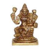 Arkam Brass Santan Lakshmi Murti / Santana Laxmi Idol / Pital Ashthalakshmi Statue - Antique Brass For Home / Temple / Office (Height: 6.4 cm, Weight: 210 gms) - Retail Maharaj