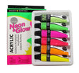 Daler Rowney Simply Acrylic Neon and Glow 6 x 12 ml Set - Retail Maharaj