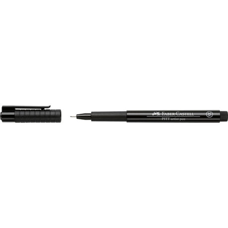 Faber Castell Pitt Artist Pen Black Fineliner and Brush Tip Open Stock - Retail Maharaj