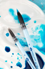 White Nights Sable & Synthetic Mop Brush – Professional Watercolour Brush - Retail Maharaj