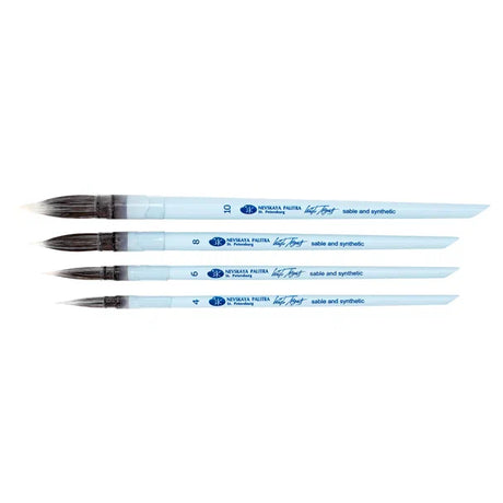 White Nights Sable & Synthetic Mop Brush – Professional Watercolour Brush - Retail Maharaj