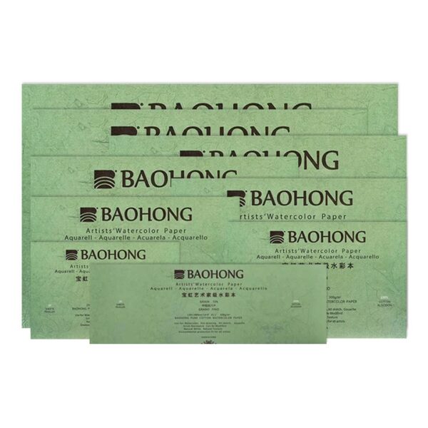 Baohong Artist Cold Pressed Watercolour Block 300gsm – 20 Sheets - Retail Maharaj