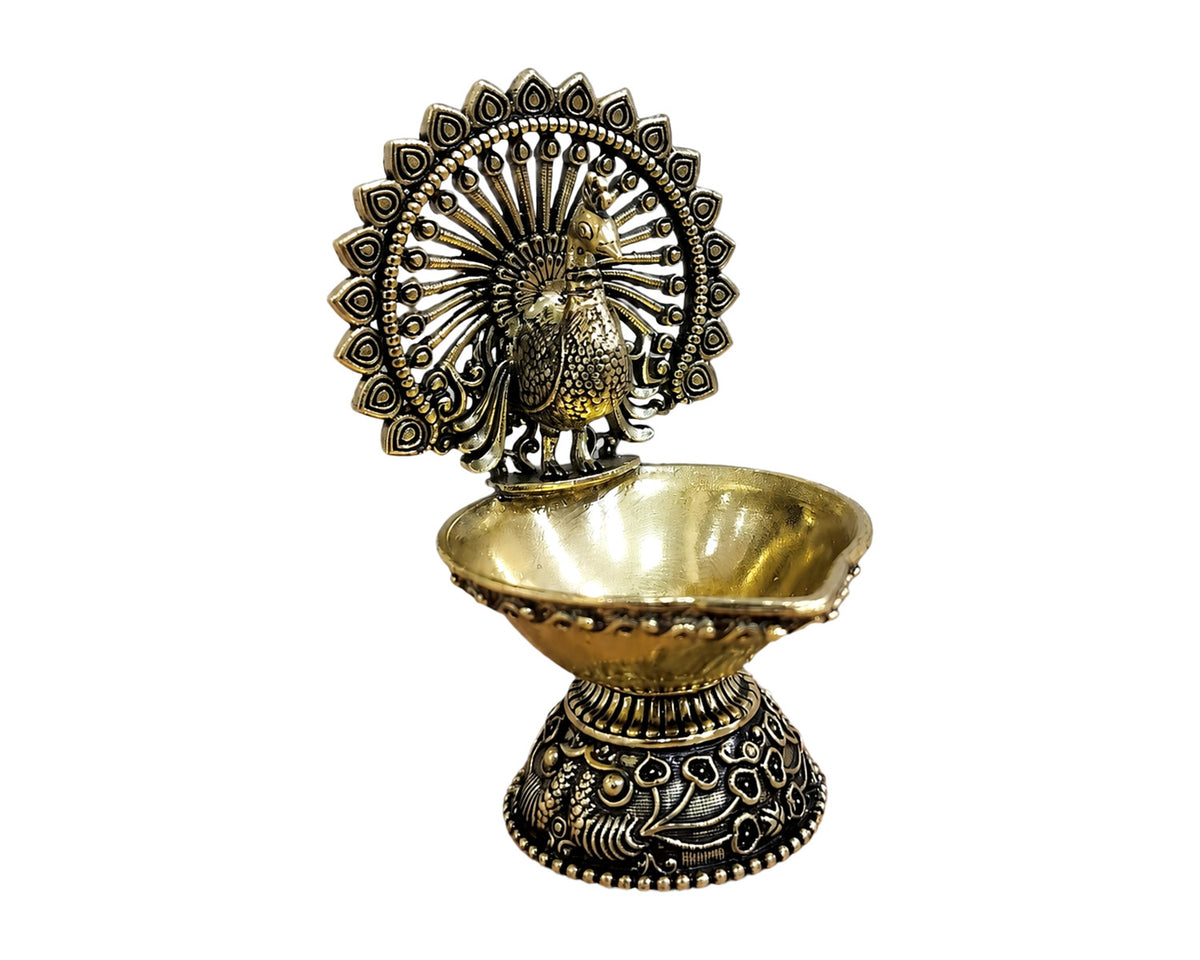 Peacock Dipak 3" Brass