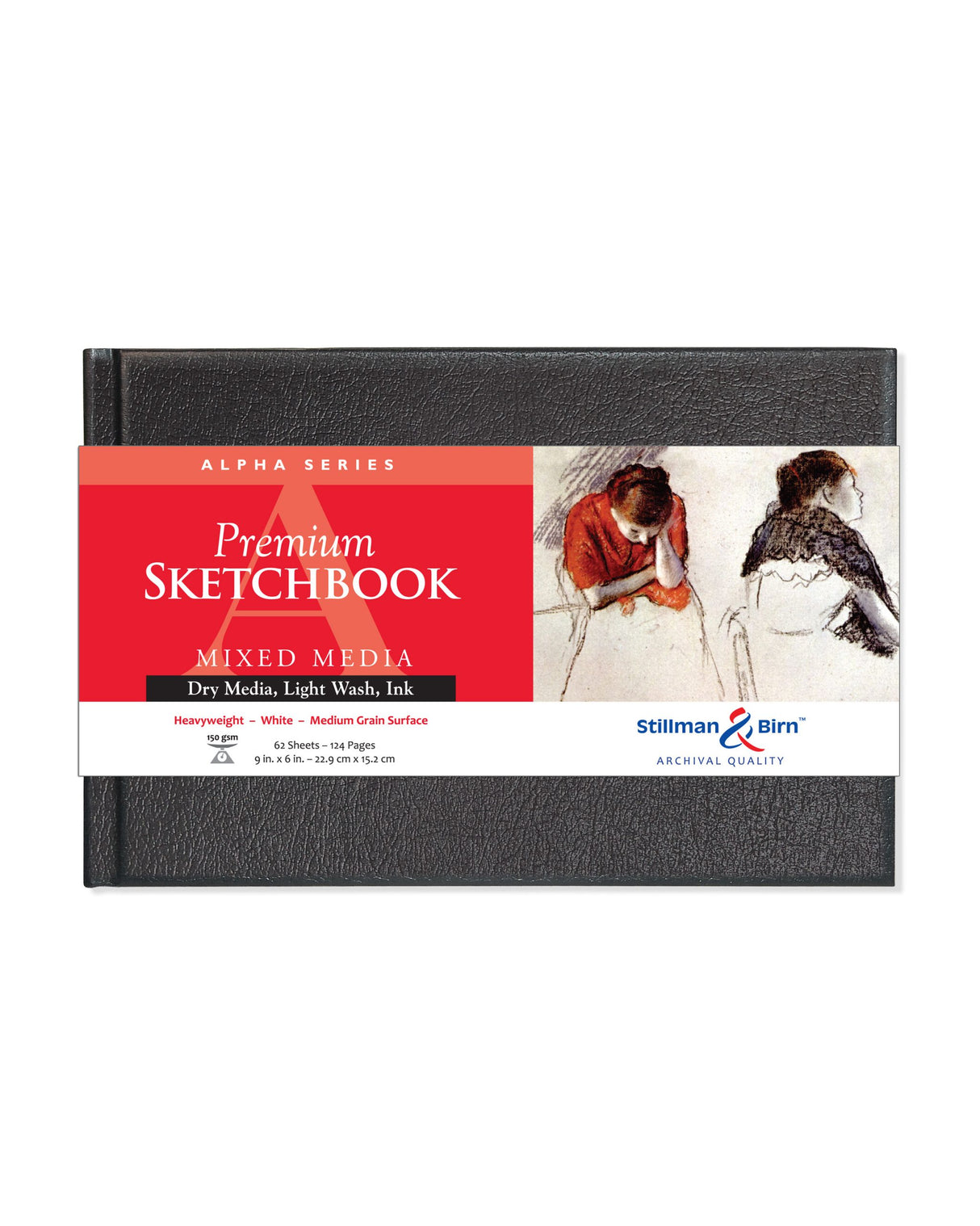 Stillman and Birn Alpha Series White Sketchbook for Dry Media Ink and Light Wash - Retail Maharaj