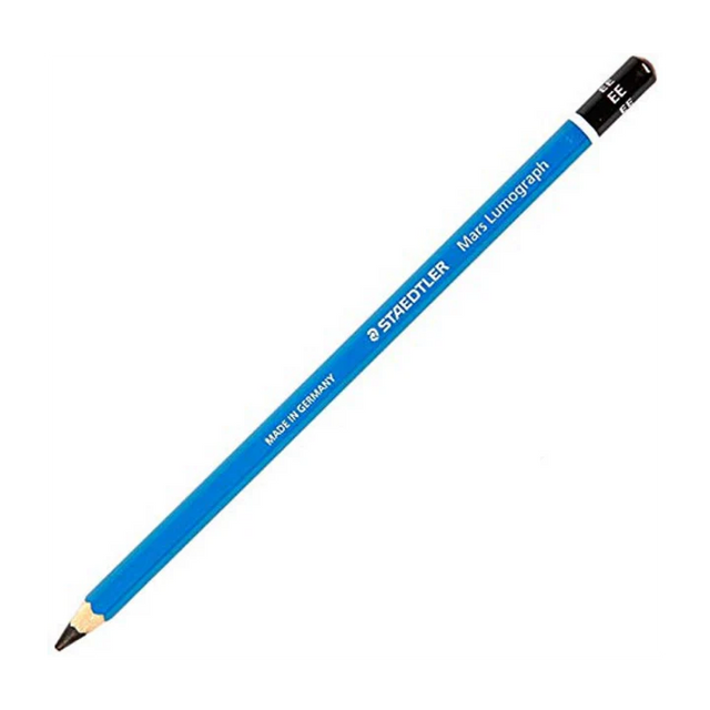 Staedtler Mars Lumograph EE Dark Pencil for Drawing and Sketching - Retail Maharaj