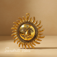 Sun (Suraj) Wall Hanging Decorative Showpiece for Door Hanging Home Decor – 13 cm - Retail Maharaj