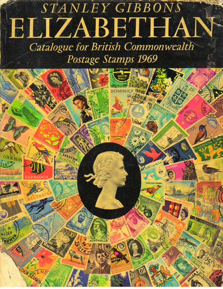Stanley gibbons Elizabethan Catalogue for British commonwealth postage stamps 1969 - Retail Maharaj