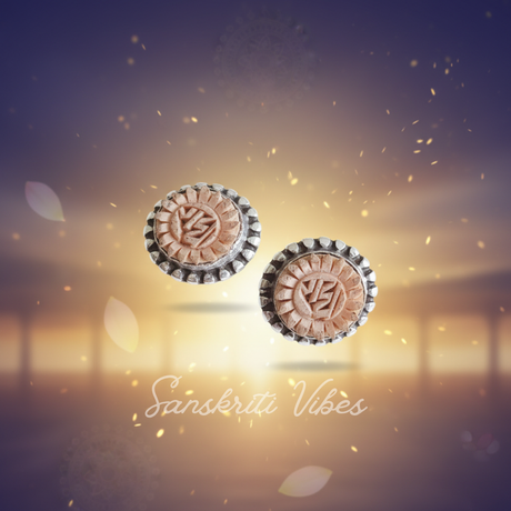 Handmade Radha Carved Earrings in Silver – Divine Spiritual Jewelry - Retail Maharaj