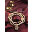 Radha Krishna Tulsi Locket Kanthi Mala – Divine Spiritual Necklace - Retail Maharaj