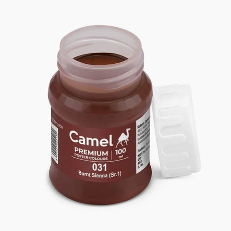 Camel Premium Poster Colours 100ml – Burnt Sienna - Retail Maharaj