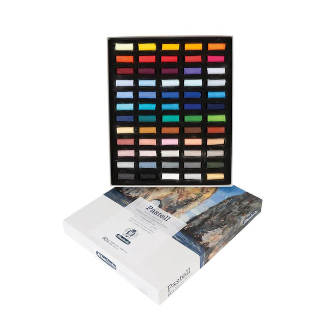Schmincke Soft Pastels Set 60 Half Sticks Handmade Pastels - Retail Maharaj