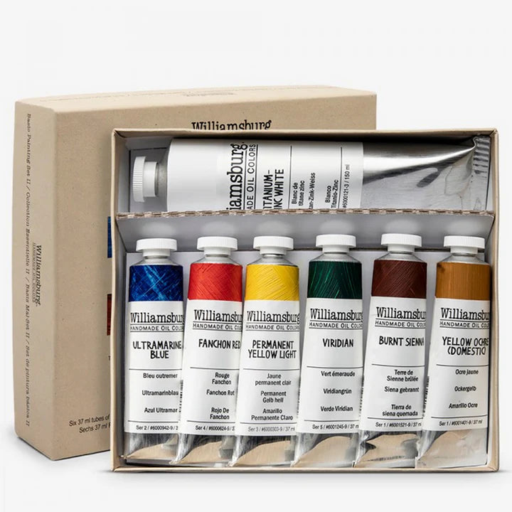 Williamsburg Handmade Oil Colour Basic Painting Set II for Artists - Retail Maharaj