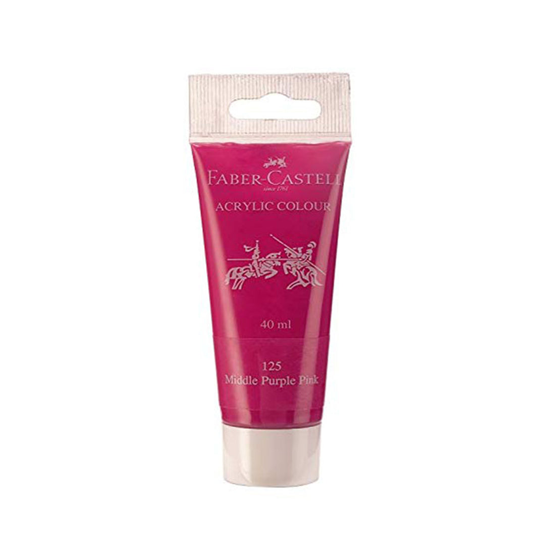 Faber Castell Artist Acrylic Colour Paint 40ml Tube High Pigment Finish - Retail Maharaj