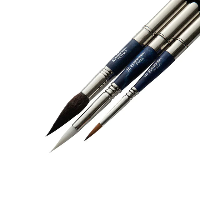 Escoda Blue Synthetic Travel Brush Set Series 1271 - Retail Maharaj