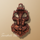 Metal Nazar Battu Wall Hanging with Naag Ganesha for Evil Eye Protection – Nazar Suraksha Kawach for Home & Office (Glossy Finish, Made in India)