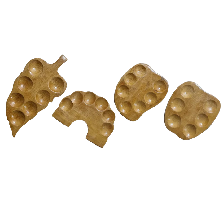 Retail Maharaj Wooden Mini Palette Set of 4 - Retail Maharaj