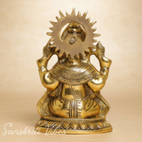 Ganesha Metal Statue for Temple Pooja and Home Decoration - Retail Maharaj