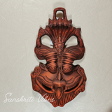 Metal Nazar Battu Wall Hanging with Naag Ganesha for Evil Eye Protection – Nazar Suraksha Kawach for Home & Office (Glossy Finish, Made in India)