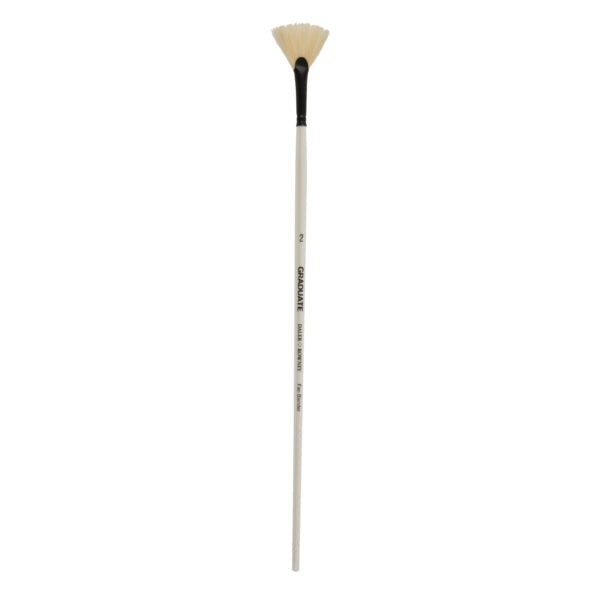 Daler Rowney Graduate Bristle Fan Long Handle Brush - Retail Maharaj