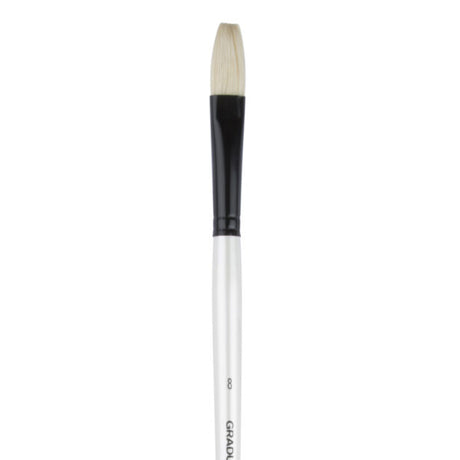 Daler Rowney Graduate Bristle Flat Long Handle Brushes - Retail Maharaj