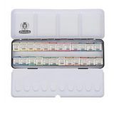 Schmincke Horadam Aquarell Watercolor Pan Set of 24 - Retail Maharaj