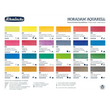 Schmincke Horadam Aquarell Watercolor Pan Set of 24 - Retail Maharaj