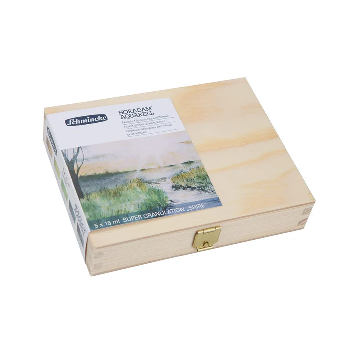 Schmincke Horadam Aquarell Super Granulation Set 5x15 ml (Shire) - Retail Maharaj
