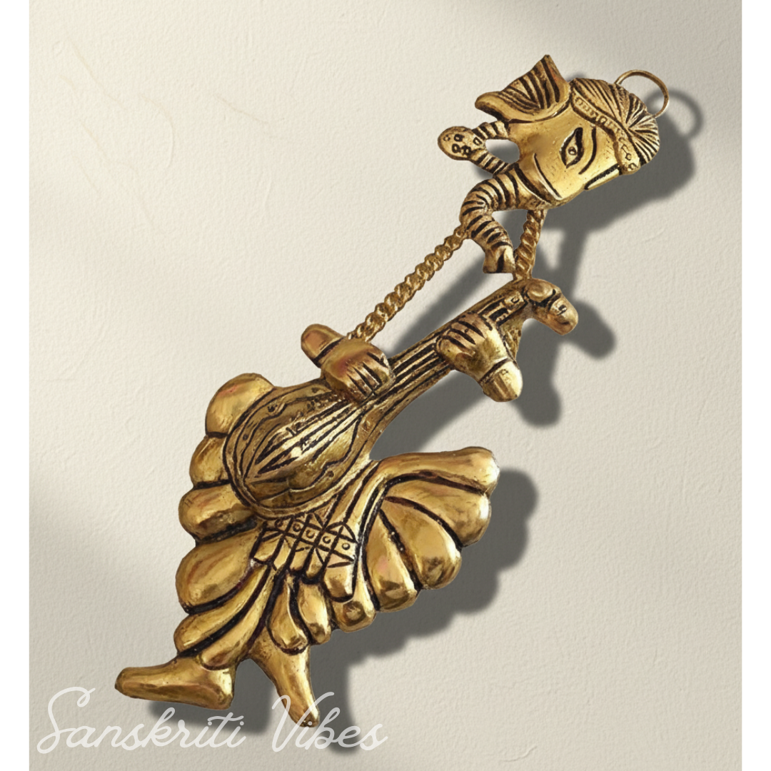 Wall Hanging Ganesha Ji Decorative Aluminium Wall Art Beautiful Ganesh Wall Decor Ideal for Home and Wedding Gifts - Retail Maharaj
